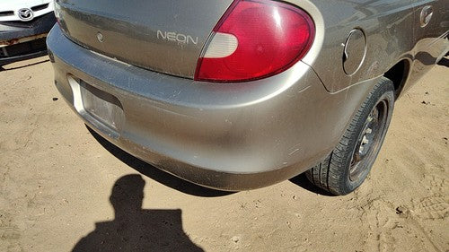 2000-2002 Dodge Neon Rear Bumper Cover Assembly Oem Back Gold Plb 05012901Ad