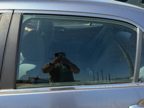 03-07 Honda Accord Driver Left Rear Side Window Door Glass Oem Back Sedan Ppg
