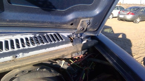1971-1995 Chevy G20 Van Driver Left Hood Hinge Assembly Oem Blue 03962449