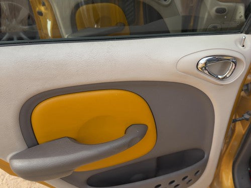 01-02 Chrysler Pt Cruiser Driver Left Rear Door Trim Panel Back Taupe/Beige Fl