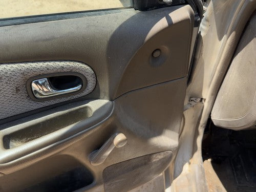 1999-2000 Mazda Protege Dx Driver Left Front Door Trim Panel Manual Brown