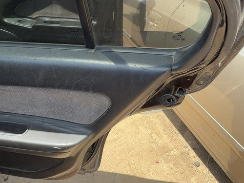1998 Nissan Maxima Passenger Right Rear Door Trim Panel With Switches Back Black