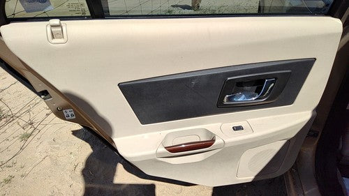 04-05 Cts Driver Left Rear Door Trim Panel With Switches Back Neutral 702