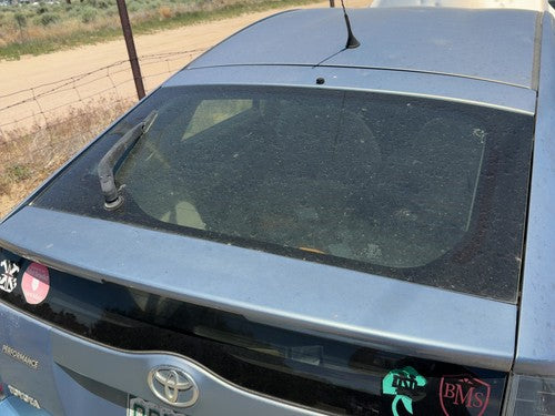 2004-2009 Toyota Prius Upper Back Glass Rear Window Oem 6810547051
