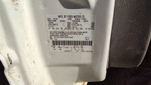 2007-2008 Ford F150 Lower Dash Under Column Knee Bolster Trim Panel Oem