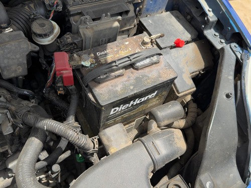 2012 Nissan Sentra Complete Battery Box Mount Tray With Hold Down Oem
