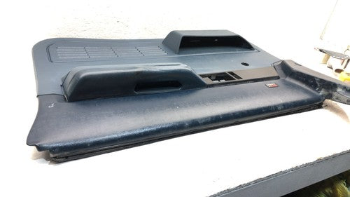1988-1993 Gmc Sierra 2500 Passenger Right Front Door Trim Panel Oem Blue