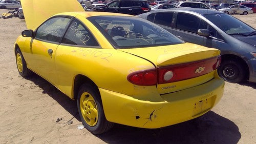 04 Chevy Cavalier Passenger Right Rear Moulding On Quarter Panel Oem Yellow 34U