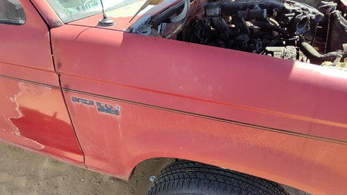 1989-1990 Ford Bronco 2 Passenger Right Front Fender Oem Red E9Tz16005A