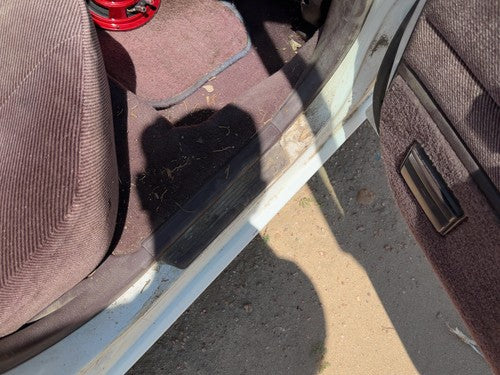 86-89 Accord Lx Passenger Right Rear Lower Sill Plate Step Trim Panel Oem Sedan