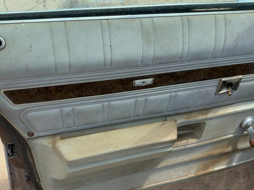 1974 Chevy Impala Driver Left Front Door Trim Panel Manual Sedan
