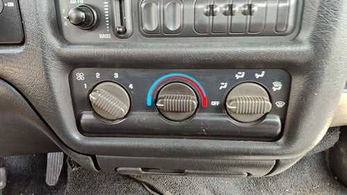 1998-2003 S10 Pickup Temperature Control Module In Dash Heater Ac Head Unit Oem