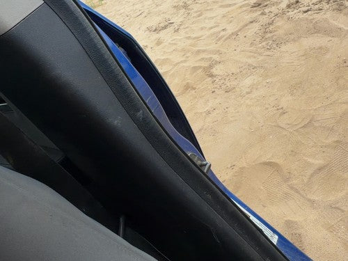 2007-2012 Nissan Sentra Driver Left B-Pillar Trim Panel Oem Charcoal