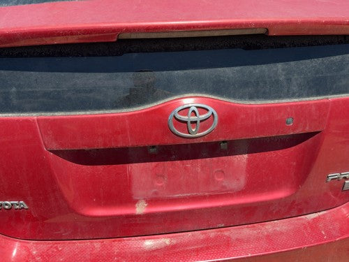 08 Prius License Plate Trim Surround Panel Tail Trunk Finish 5-Door Hatchback Ba
