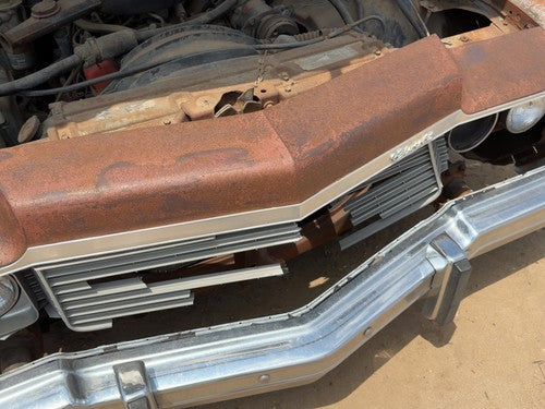 1974 Chevy Impala Bare Header Panel Mount Oem 00332395