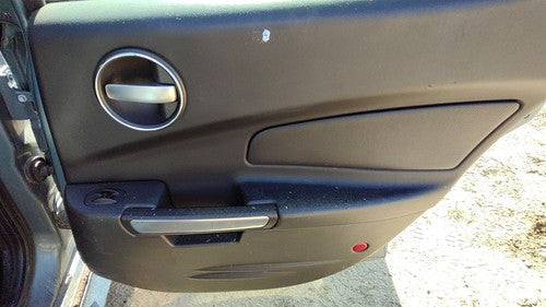 07 08 Grand Prix Passenger Right Rear Inside Door Trim Panel Switches Back Ebony
