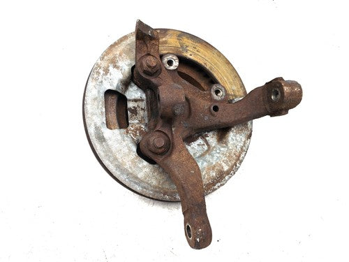 81-93 D150 Driver Left Front Spindle Steering Knuckle With Wheel Hub Oem 4X2