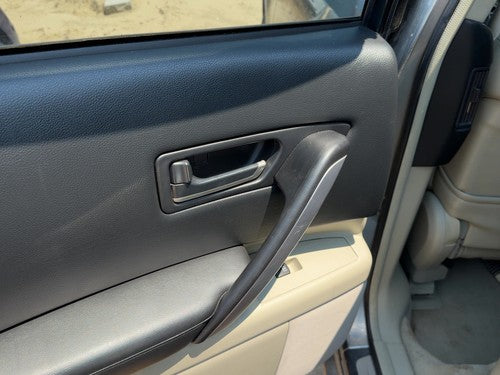 03-04 Fx45 Driver Left Rear Door Trim Panel With Switches Back Willow/Black S
