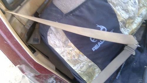 81-87 Isuzu Pup Pickup Passenger Right Front Seat Belt Retractor Shoulder Brown