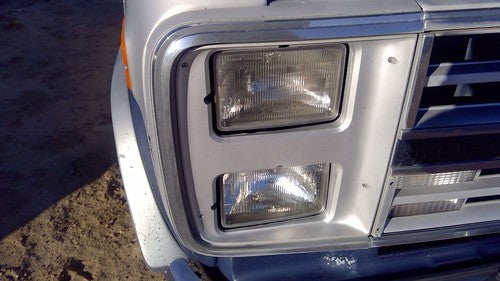 85-91 Chevy G20 Van Passenger Right Dual Pair Head Light Front Lamp With Bracket
