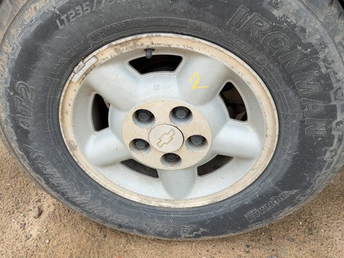 1995-2005 Chevy S10 Blazer 15" Aluminum Wheel Oem Factory 5 Slot Rim N90