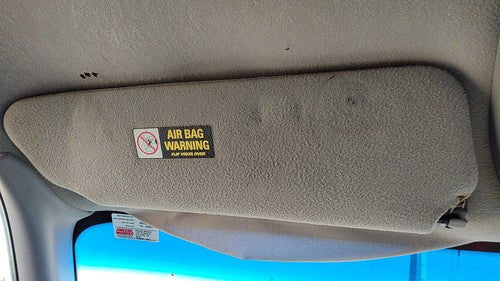1997-1999 Ford Expedition Driver Left Sun Visor Oem Gray F2