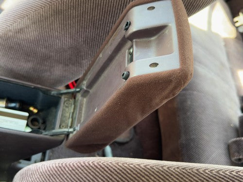 1989 Honda Accord Lx Center Floor Console Assembly Oem Arm Rest Fold Down Maroon