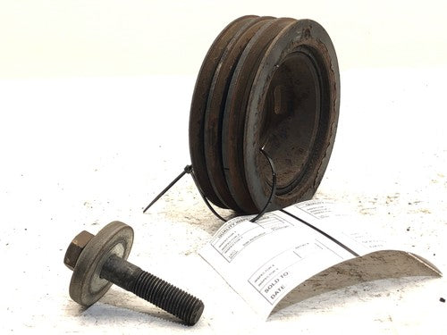 1985-1992 Volvo 740 Harmonic Balancer Crankshaft Pulley With Bolt Oem B230f At