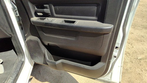 2013-23 Dodge Ram 1500 Passenger Right Front Door Trim Panel With Switches Black