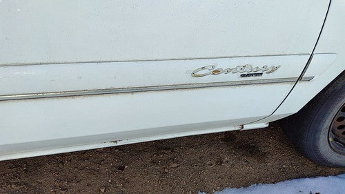 97-00 Buick Century Passenger Right Front Moulding From Door Trim Strip White