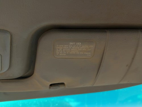 1994 Passenger Right Sun Visor Oem