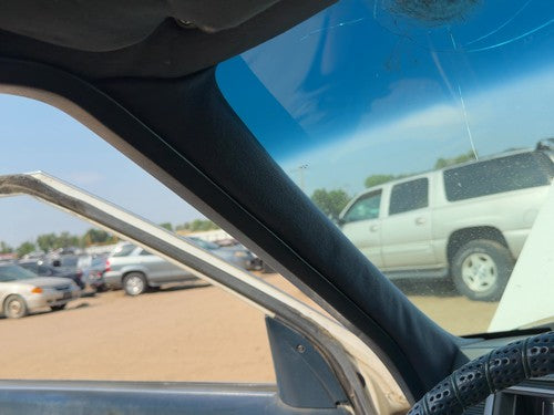 1986 Oldsmobile 98 Driver Left A Pillar Trim Windshield Post Panel Oem Blue