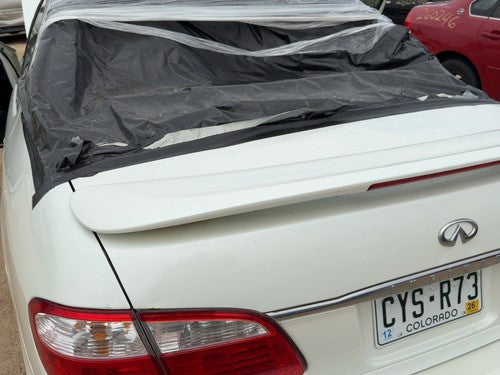 2000-2001 Infiniti I30 Rear Spoiler Back Wing Oem White 960303Y125