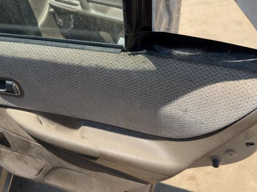 99-00 Mazda Protege Dx Passenger Right Rear Door Trim Panel Manual Back Brown