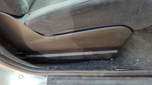2007-2012 Nissan Versa Passenger Right Side Seat Trim Panel Oem Charcoal G
