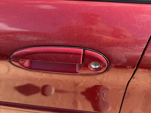 1999-2007 Ford Taurus Driver Left Front Outside Door Handle Oem Red