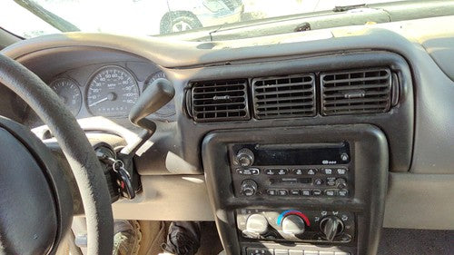 2000 Chevy Venture Trim Bezel Around Radio Surround Dash Panel Oem Gray 10408067