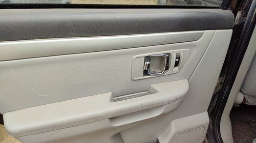 07-09 Grand Vitara Xl-7 Driver Left Rear Door Trim Panel With Switches Back Gray