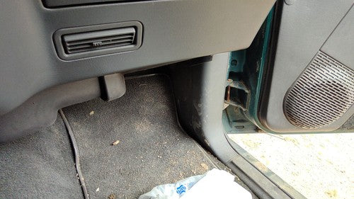 1995-1997 S10 Blazer Passenger Right Lower Kick Trim Panel Oem Gray