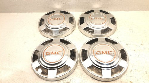 1976-1991 Gmc Sierra C3500 Hub Cap Wheel Cover Set Of 4 Oem 00349094