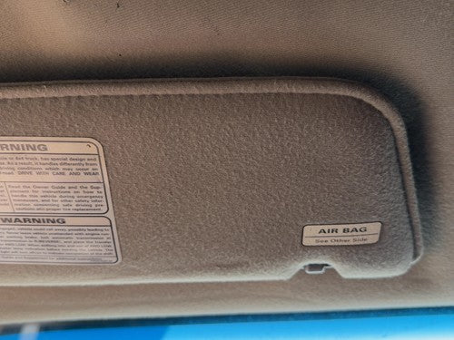 1995-1997 Ford Ranger Driver Left Sun Visor Oem Gray G2