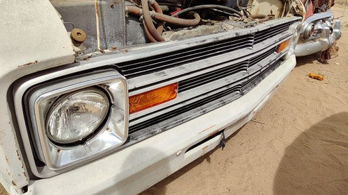 1974-1978 Dodge Van B200 Front Grille Assembly Oem Chrome With Lights 03734002