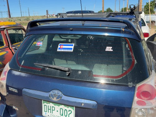 2003-2008 Toyota Matrix Xr Back Glass Rear Window Oem 6810502050
