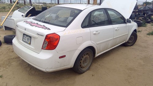 2005-2008 Suzuki Forenza Fuel Door Lid Gas Flap Oem White 6485085Z02
