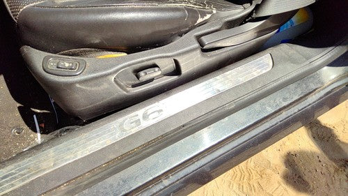 09 Pontiac G6 Gxp Coupe Driver Left Side Power Seat Switch With Trim Panel Ebony