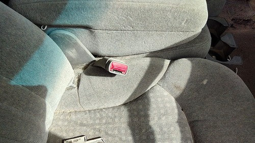 1998-2001 S10 Blazer Driver Left Front Seat Belt Buckle Receiver Oem Gray 92H