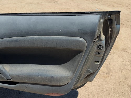 06-12 Eclipse Passenger Right Front Door Trim Panel With Switches Hatchback Gray
