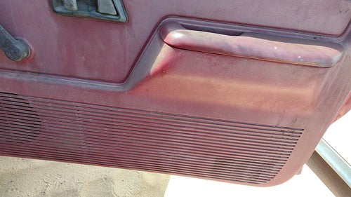 1989-1990 Ford Bronco 2 Passenger Right Front Door Trim Panel Red