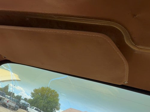 1980 Chevy Silverado C20 Driver Left Sun Visor Oem Tan