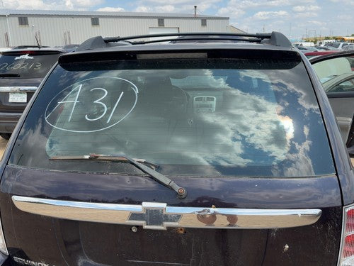 2005-2009 Chevy Equinox Back Glass Rear Window Oem 15222744